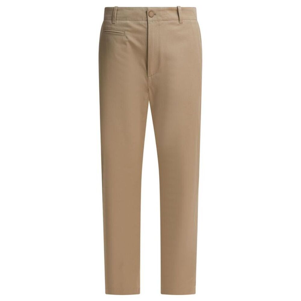 GIVENCHY Men's Tailored Wool Trousers Men Beige Pants